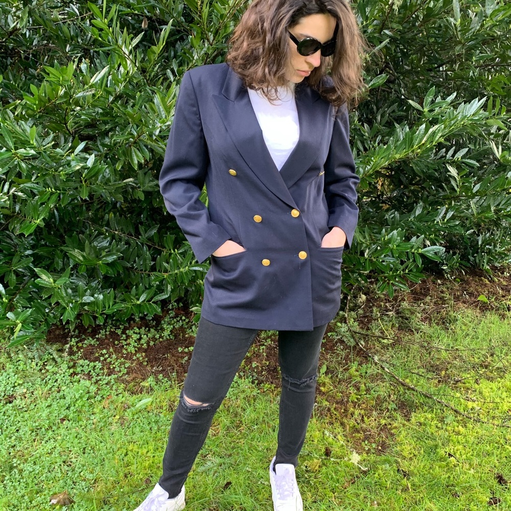 Liz Claiborne double breasted blazer